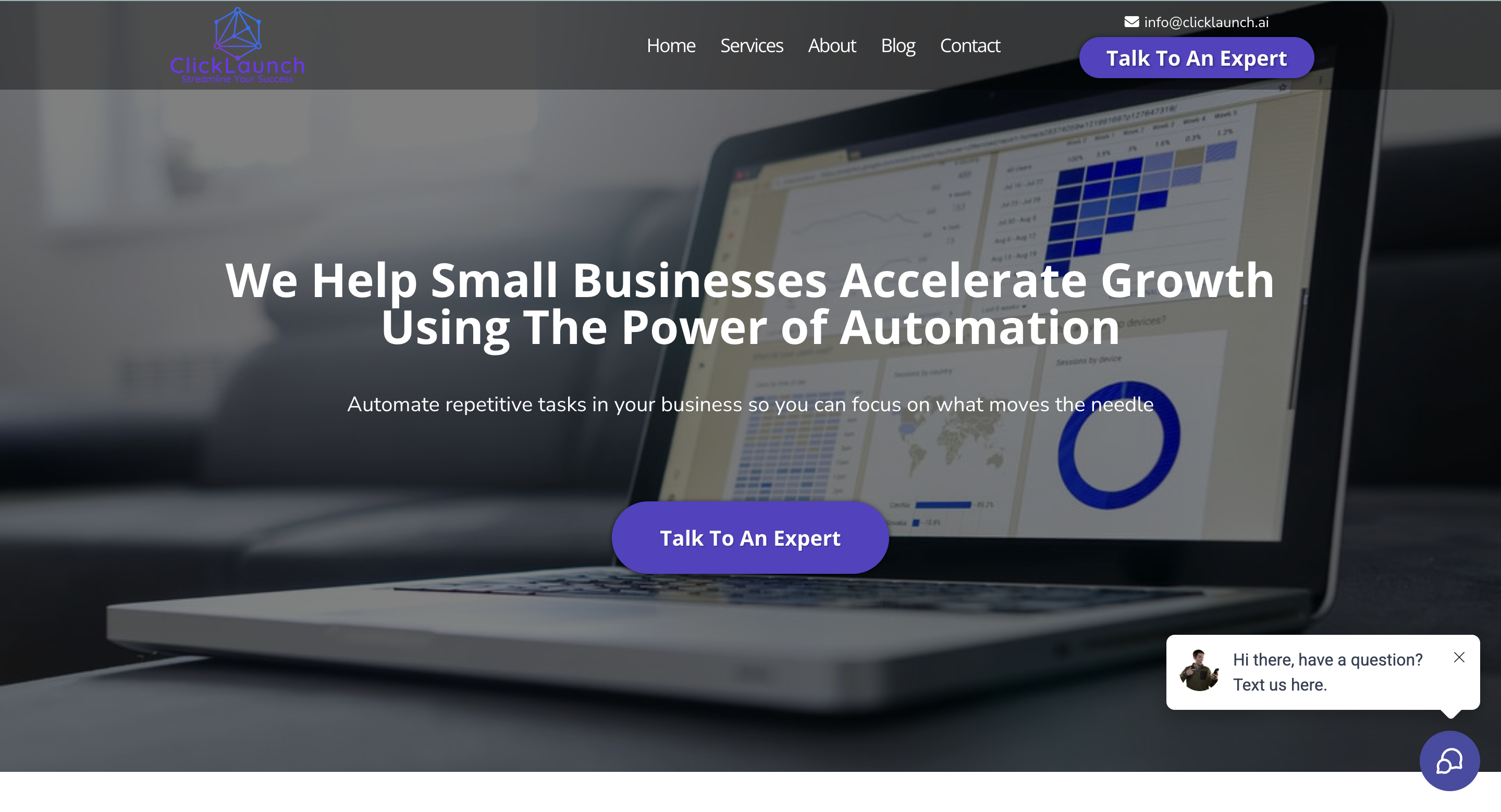 ClickLaunch project visual