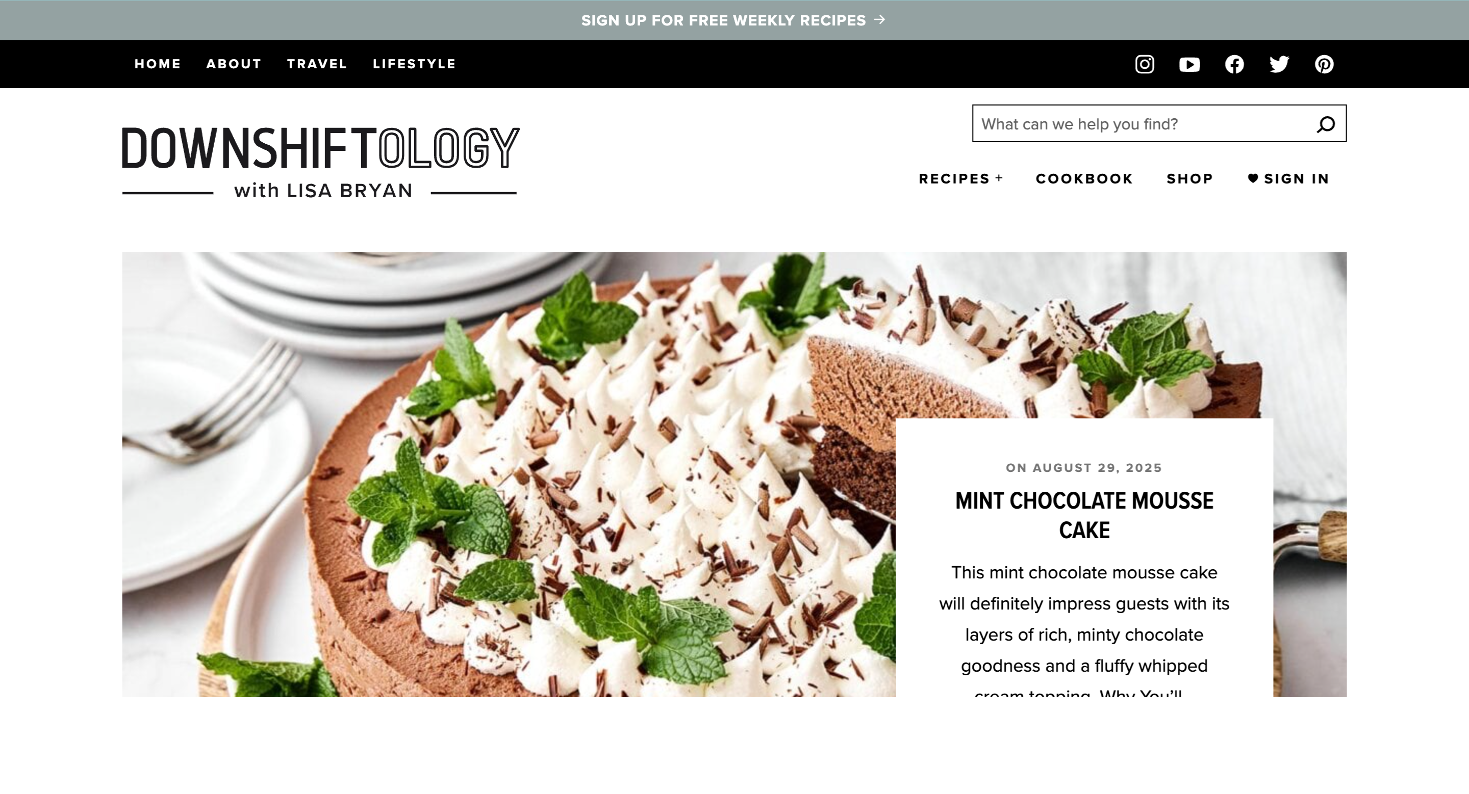 Downshiftology project visual